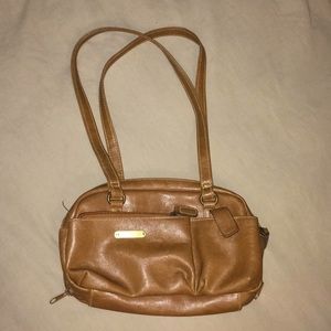 Small Tan Pocket Purse